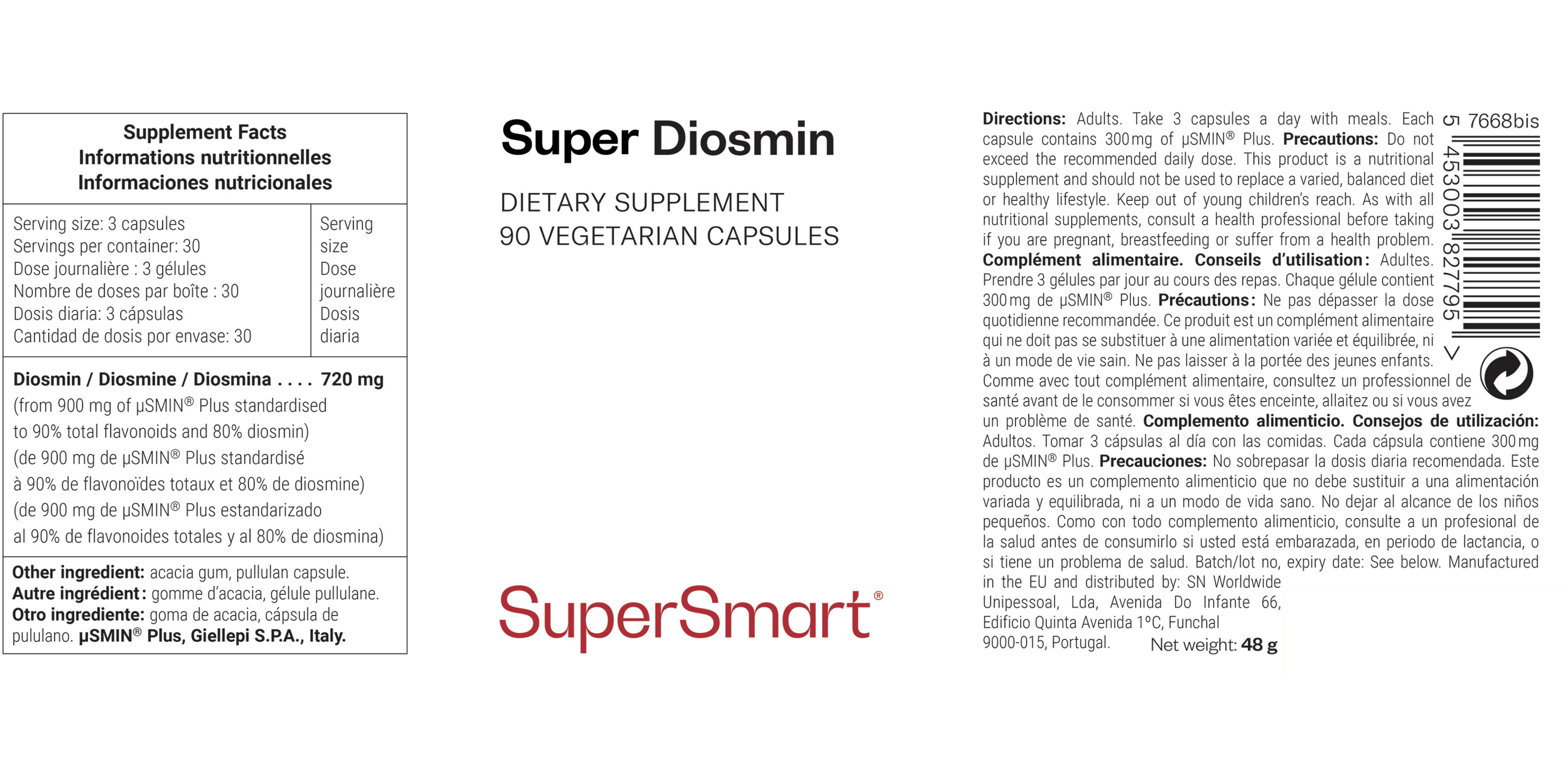 Super Diosmin Supplement