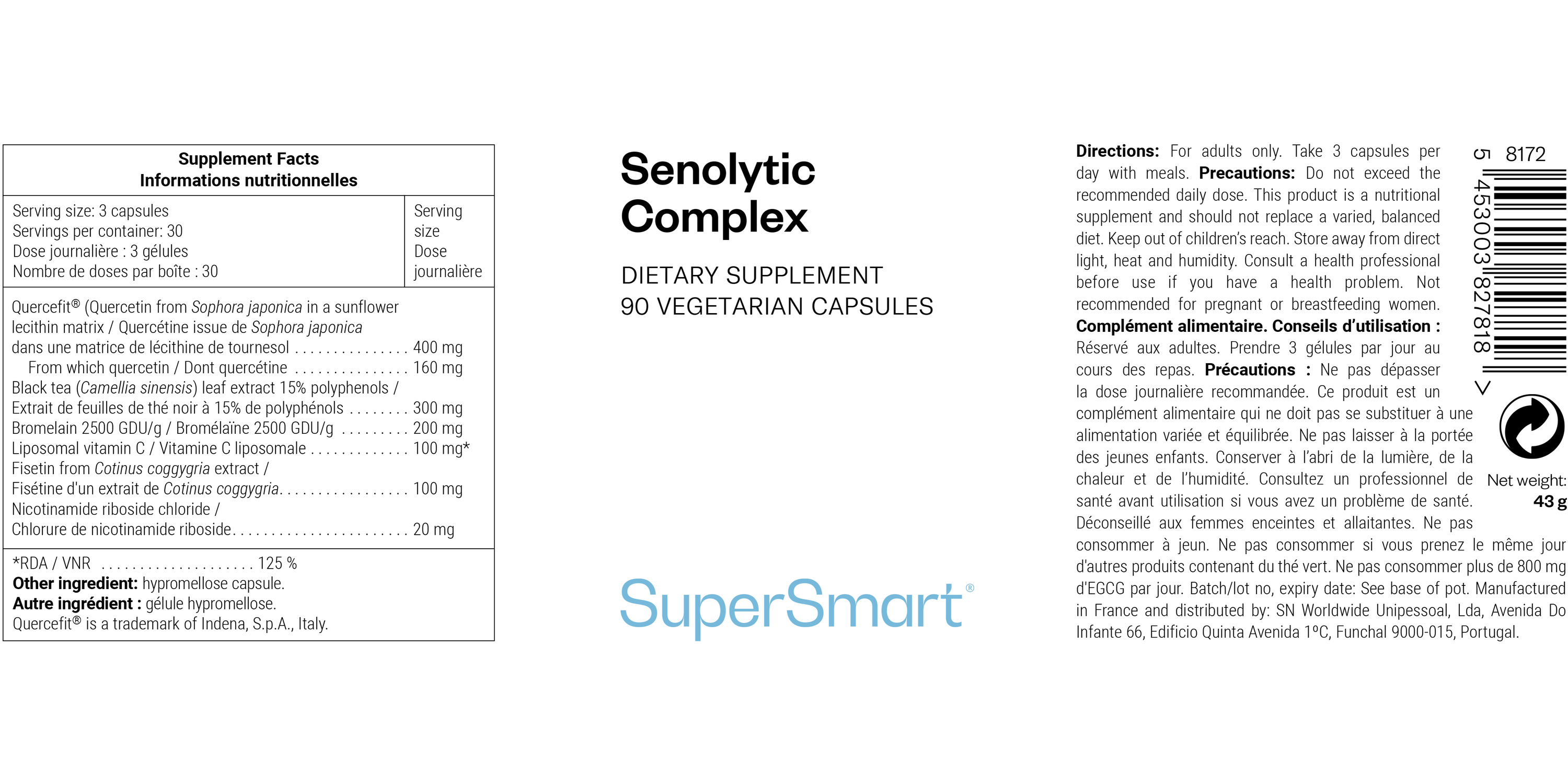 Senolytic Complex Supplement 