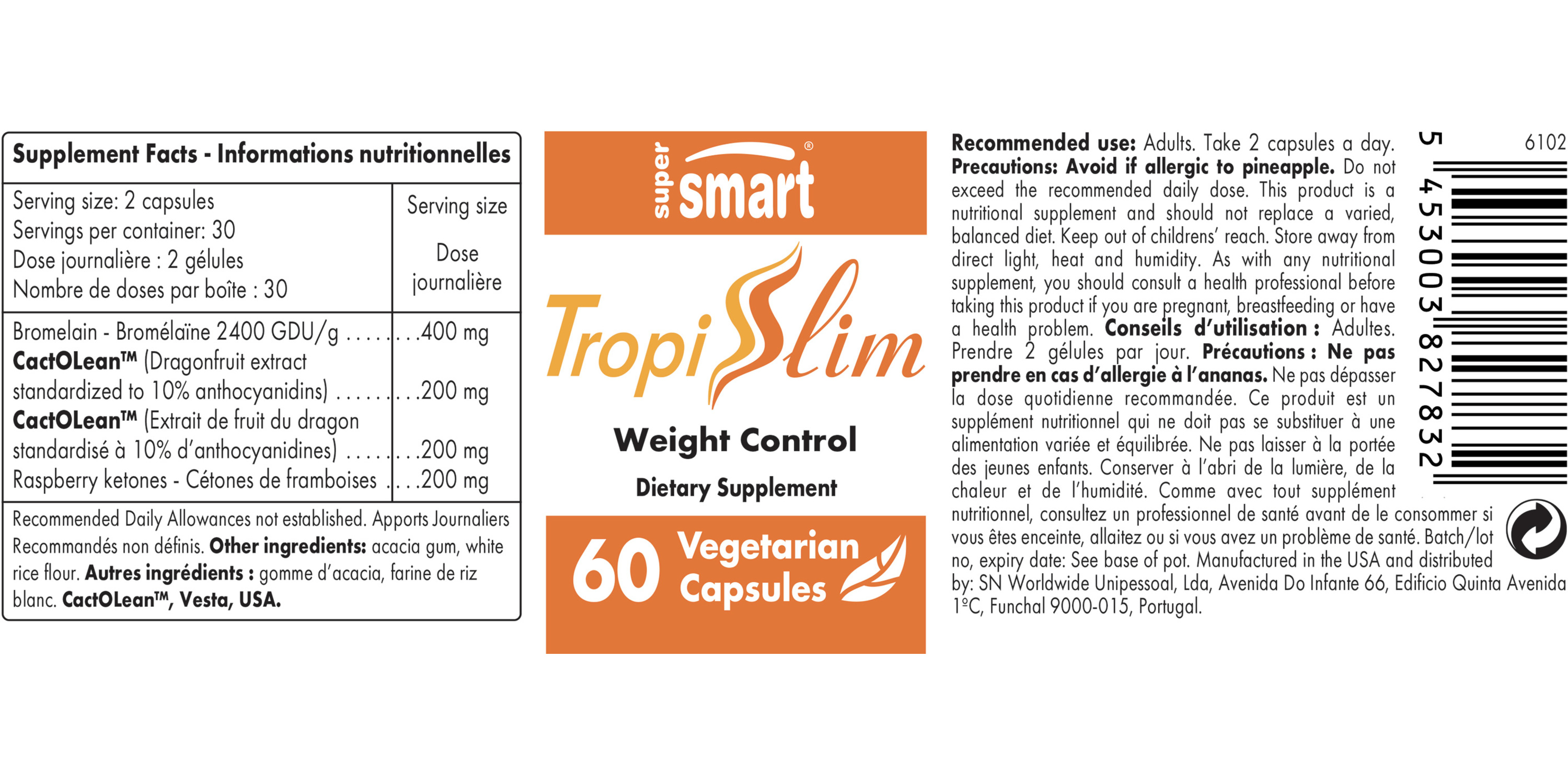 TropiSlim Supplement