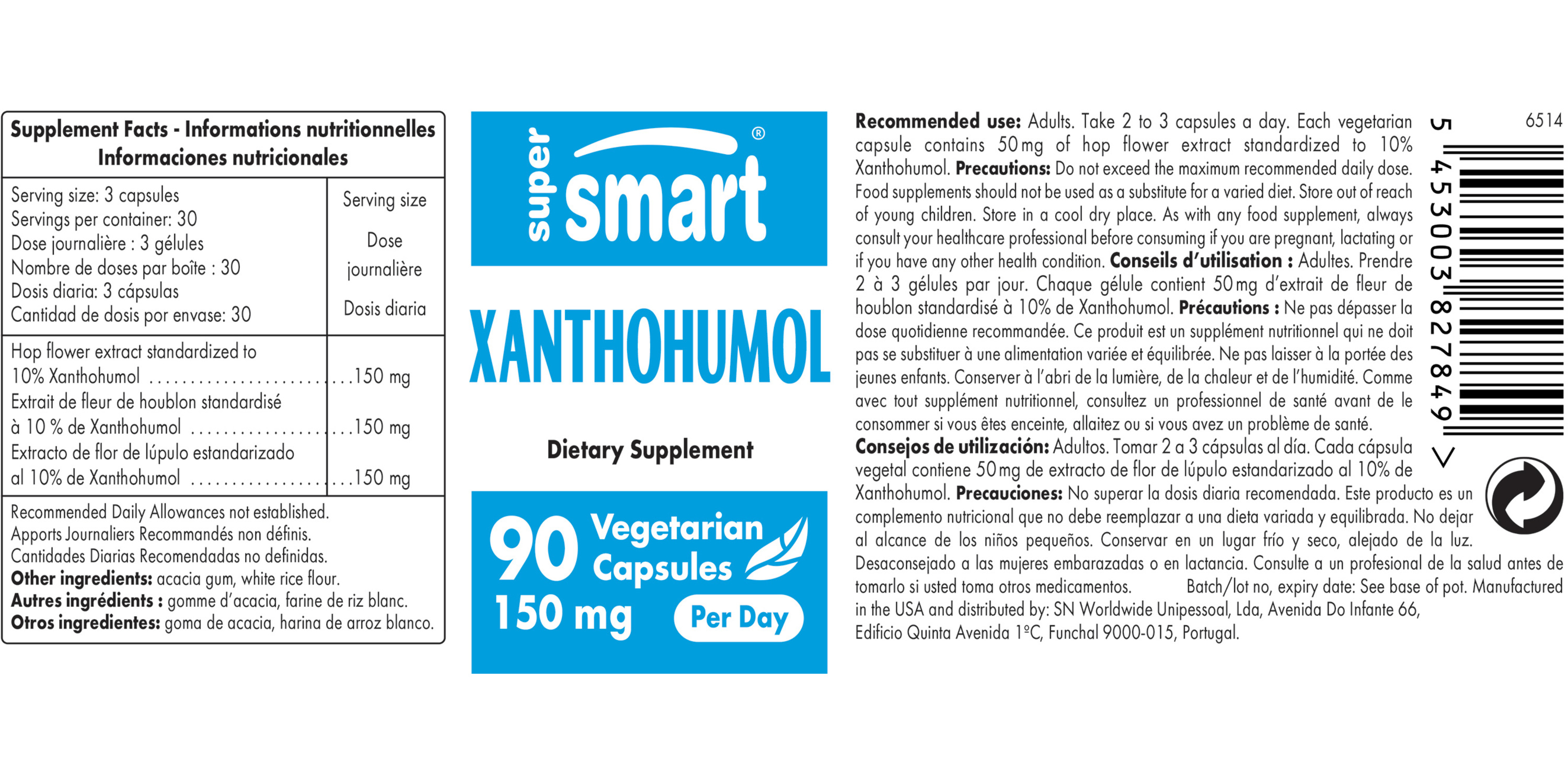 Complément Xanthohumol