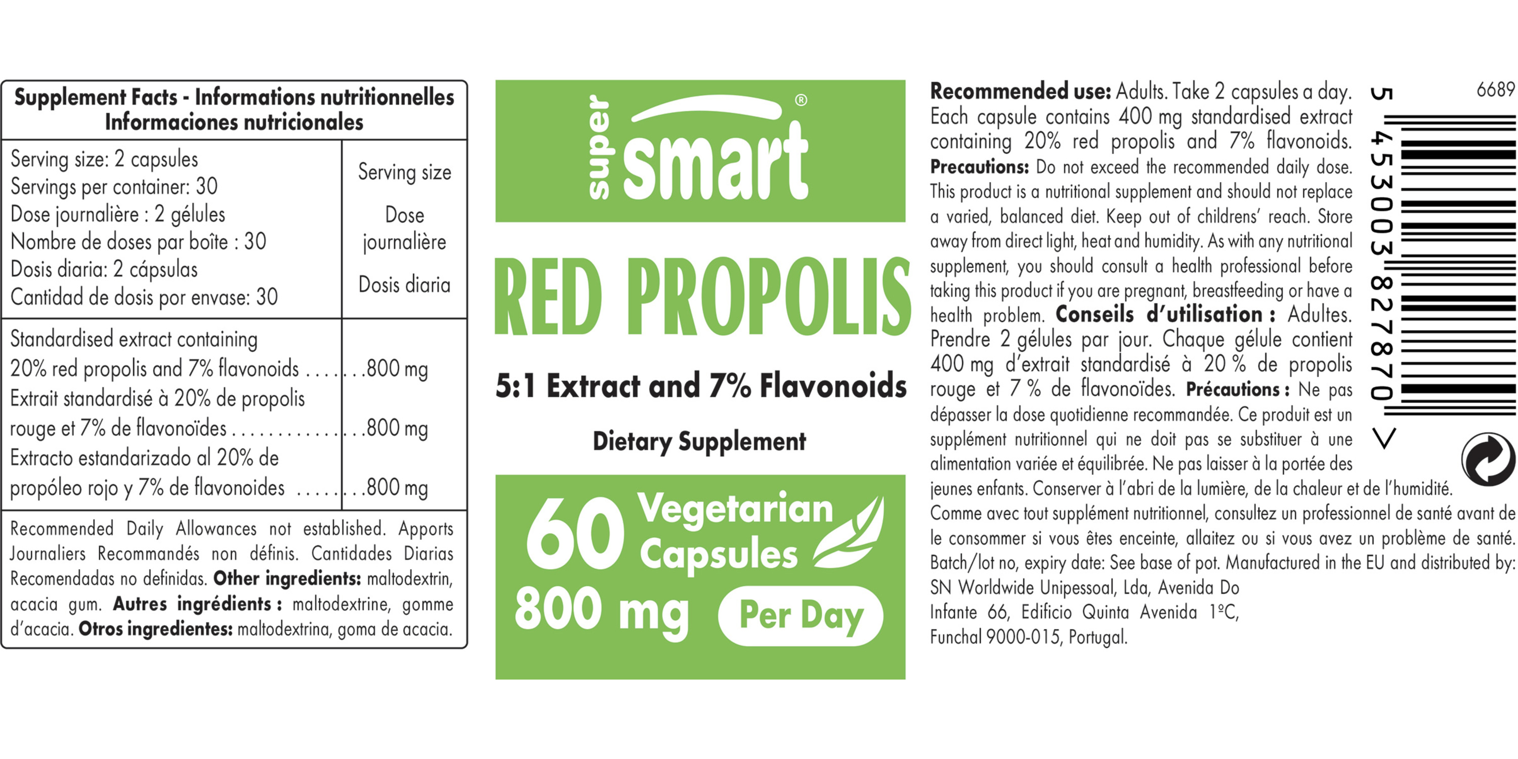 Red Propolis Supplement