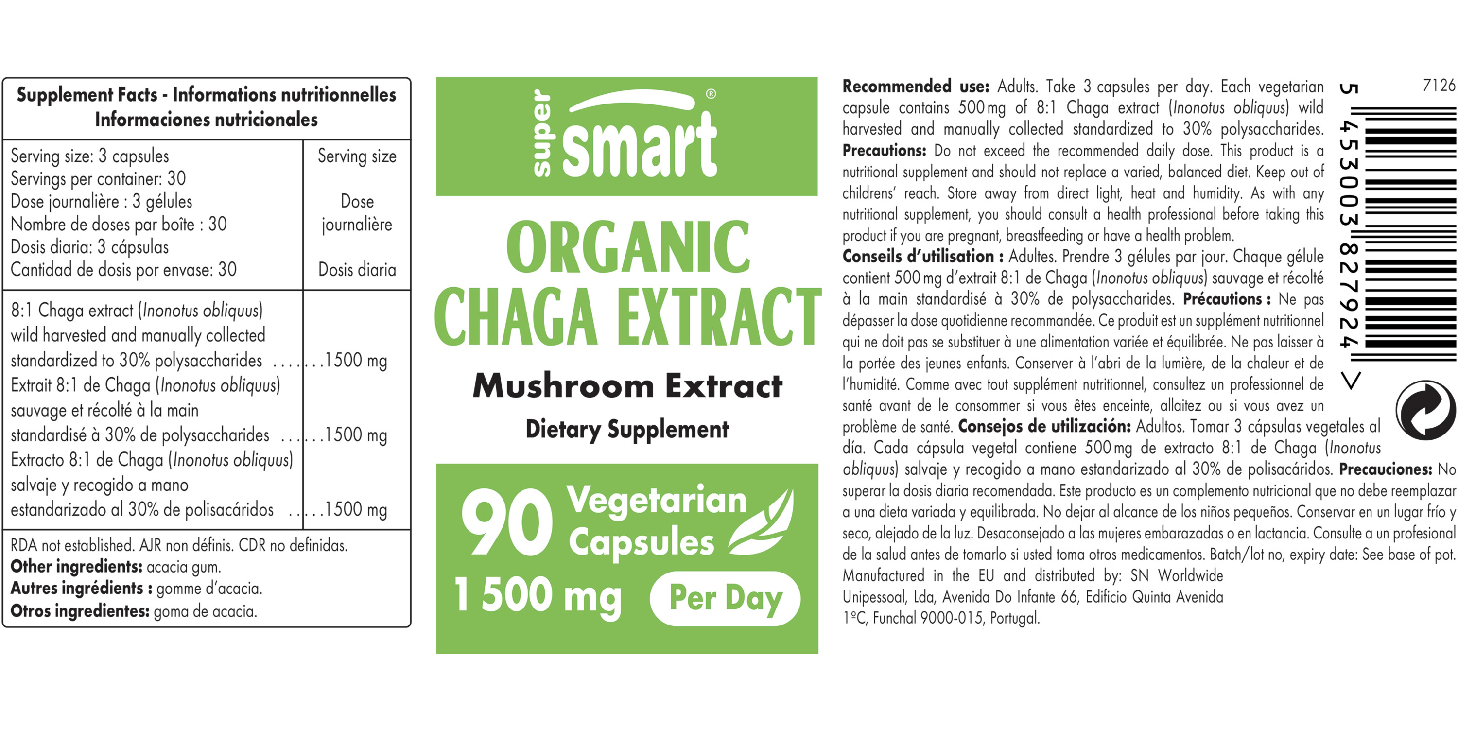 Organic Chaga Extract