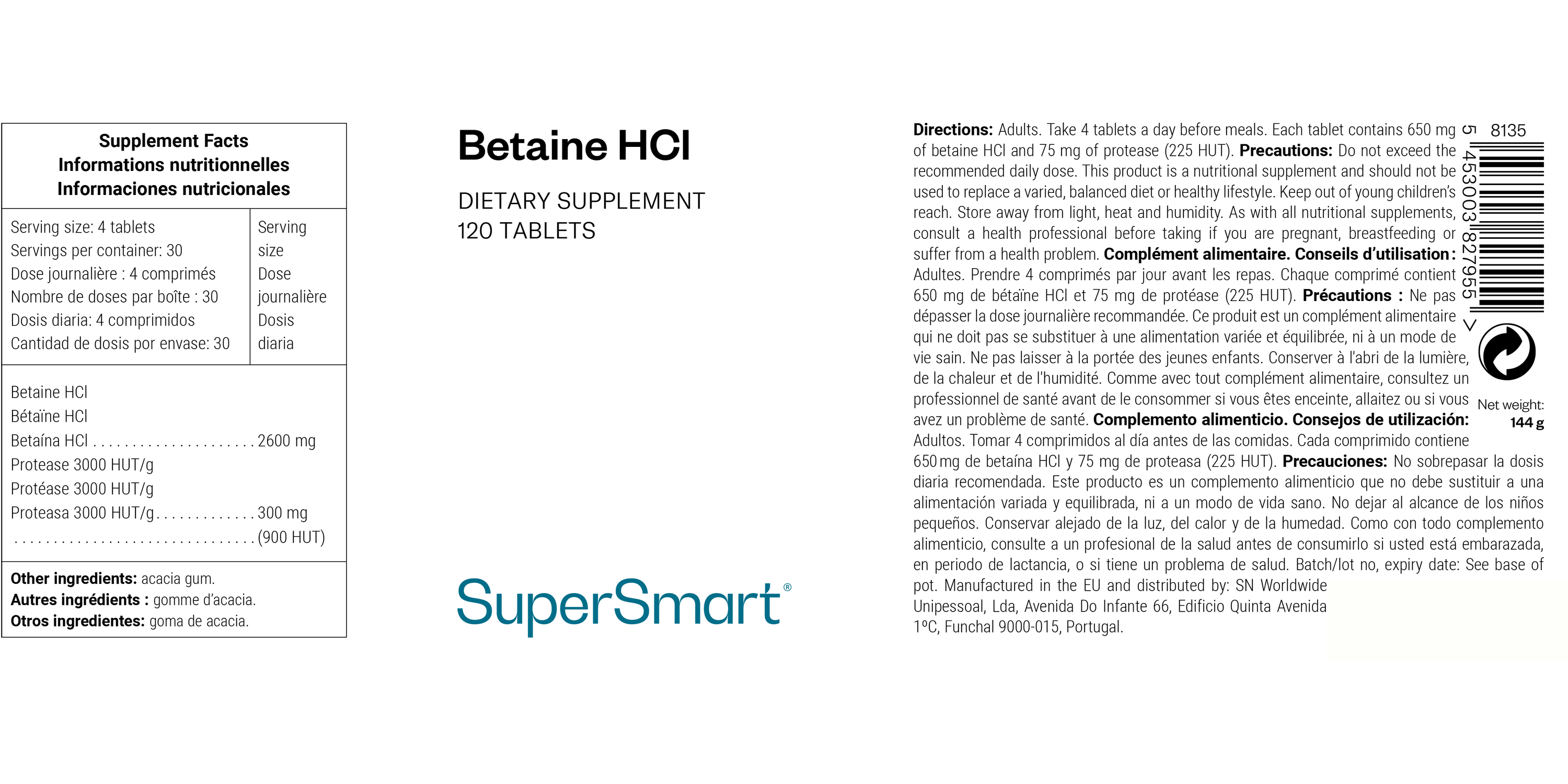 Betaine HCl