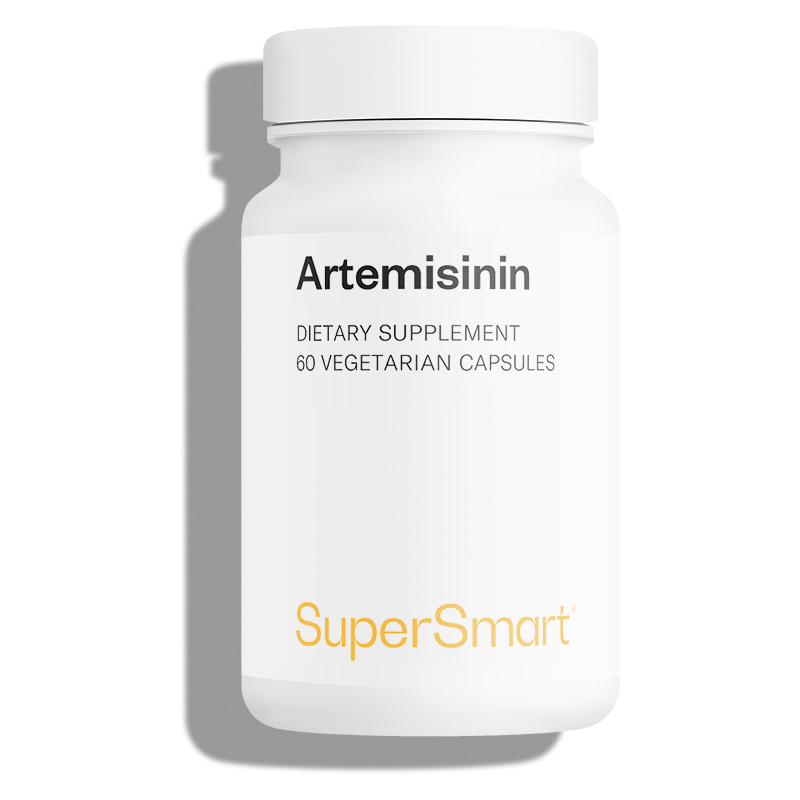 Artemisinin 300 Mg Per Day , GMO & Gluten Free , 60 Vegetarian Capsules - SuperSmart