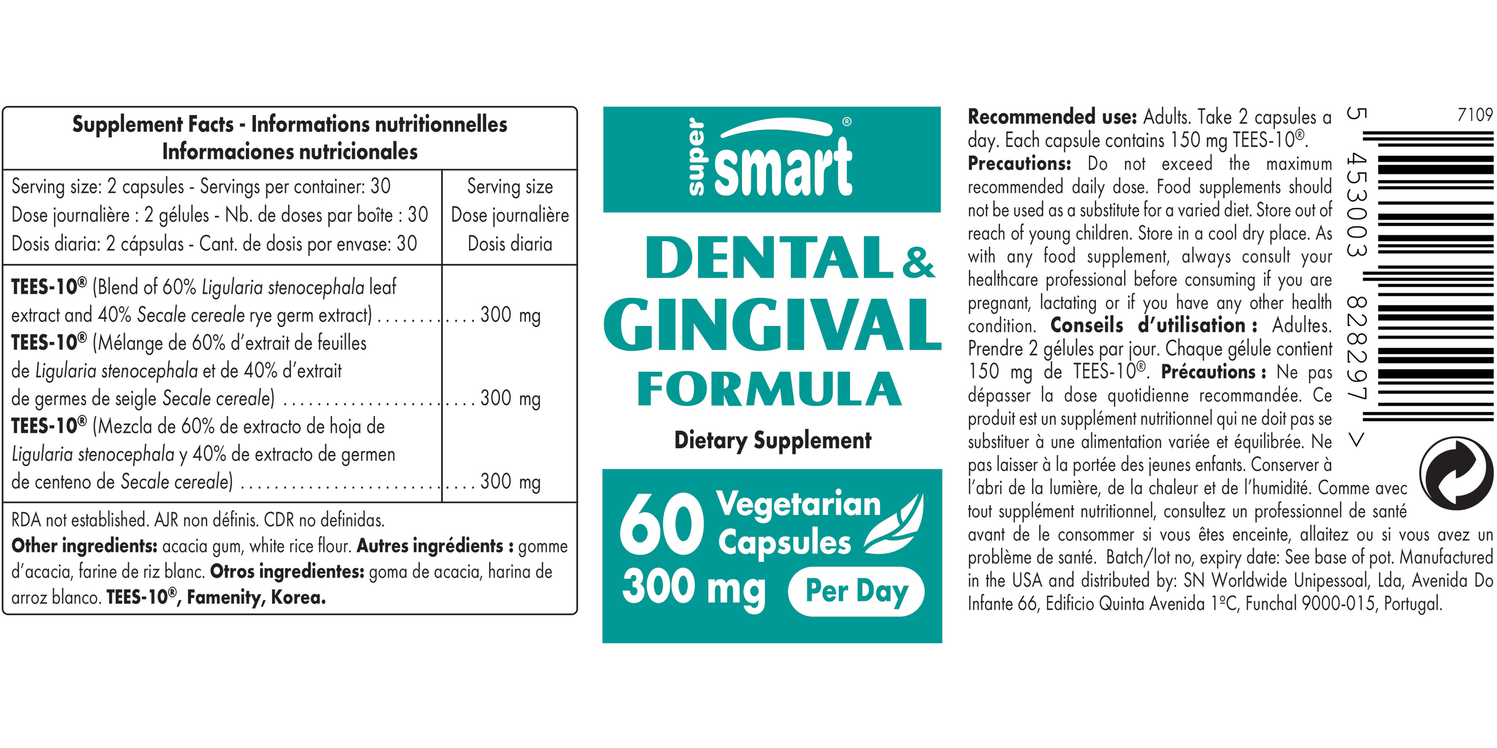 Natural treatment for swollen and inflamed gums