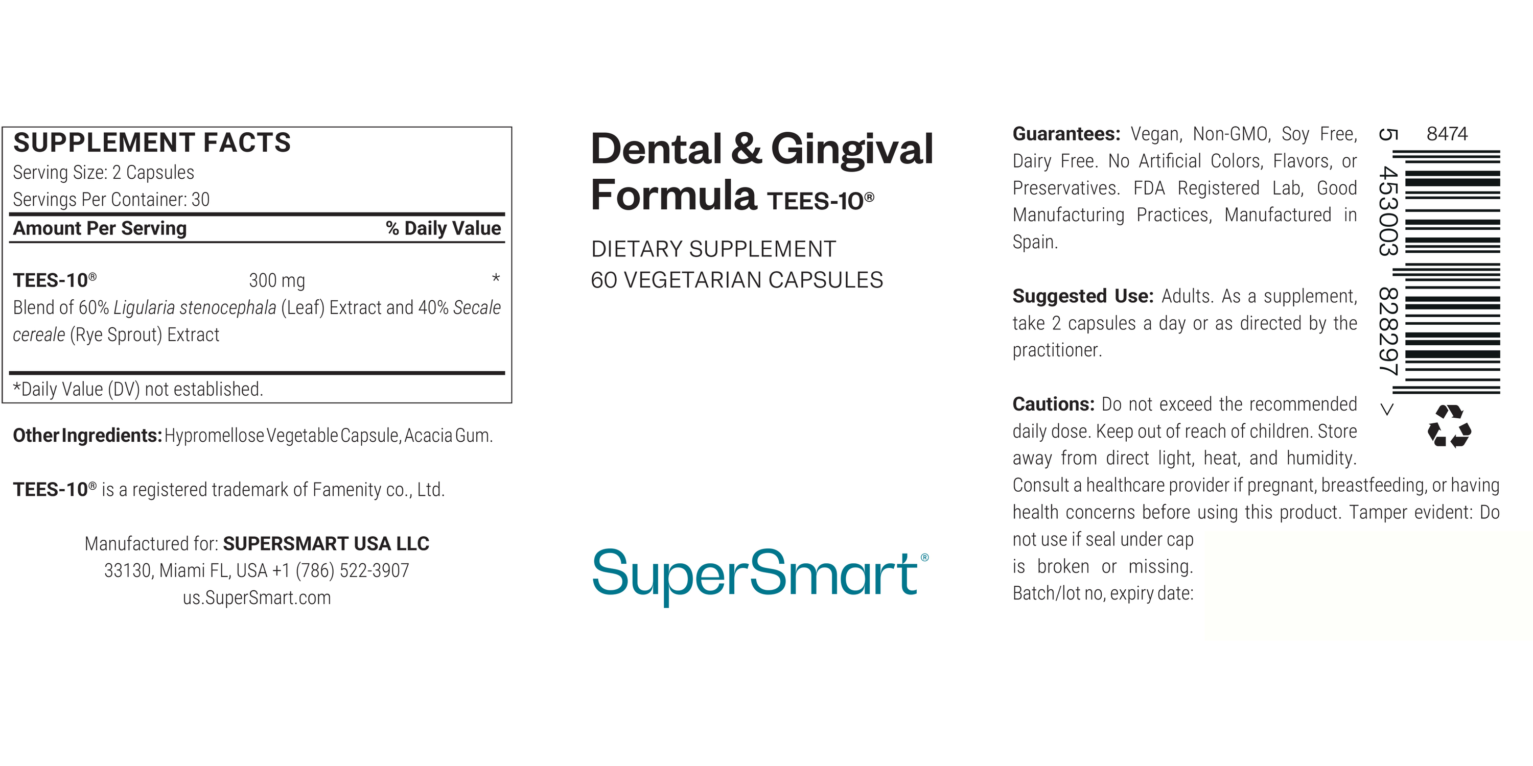 Natural support for gum comfort and oral wellness*