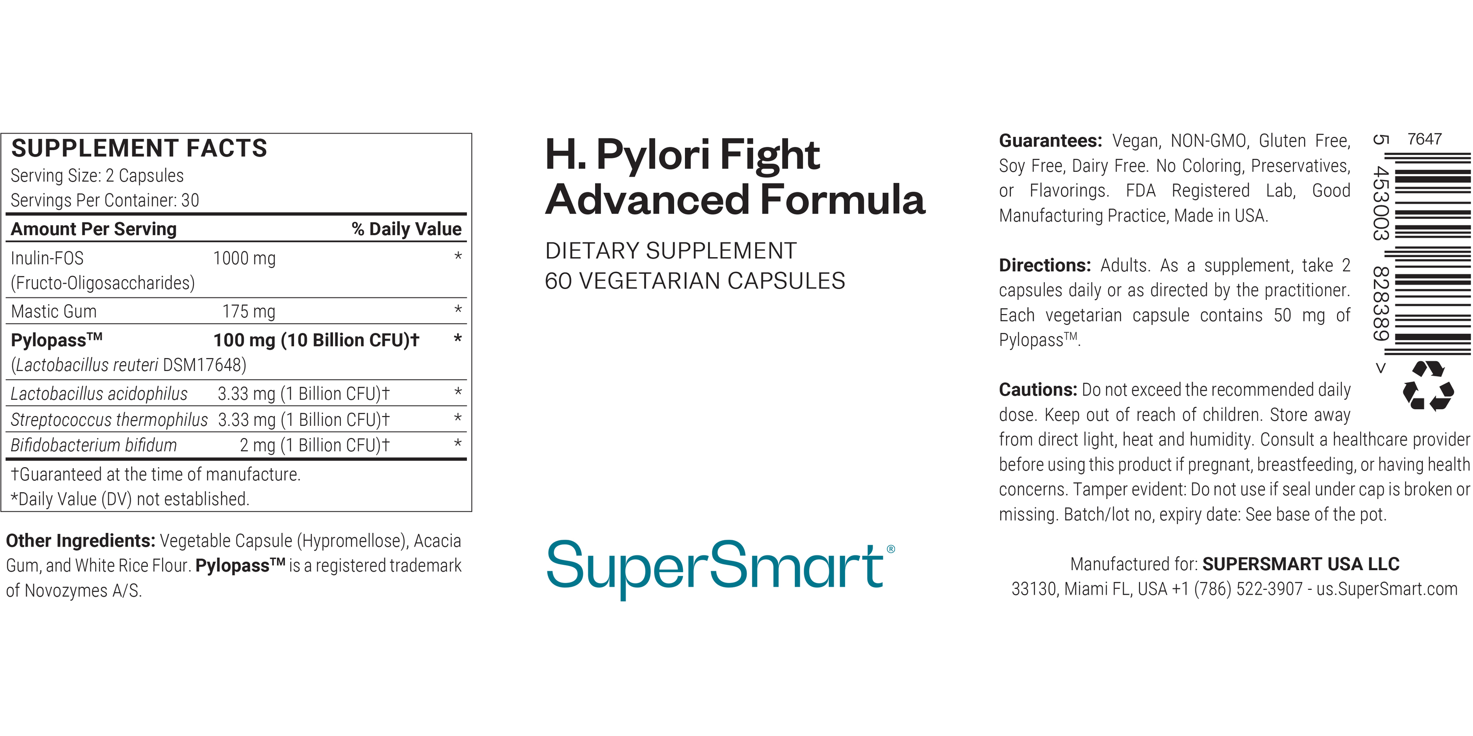 Traitement naturel anti-Helicobacter pylori