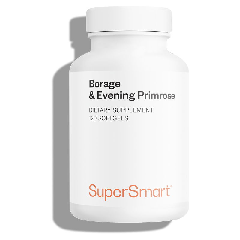 Borage & Evening Primrose , 120 Softgels - SuperSmart