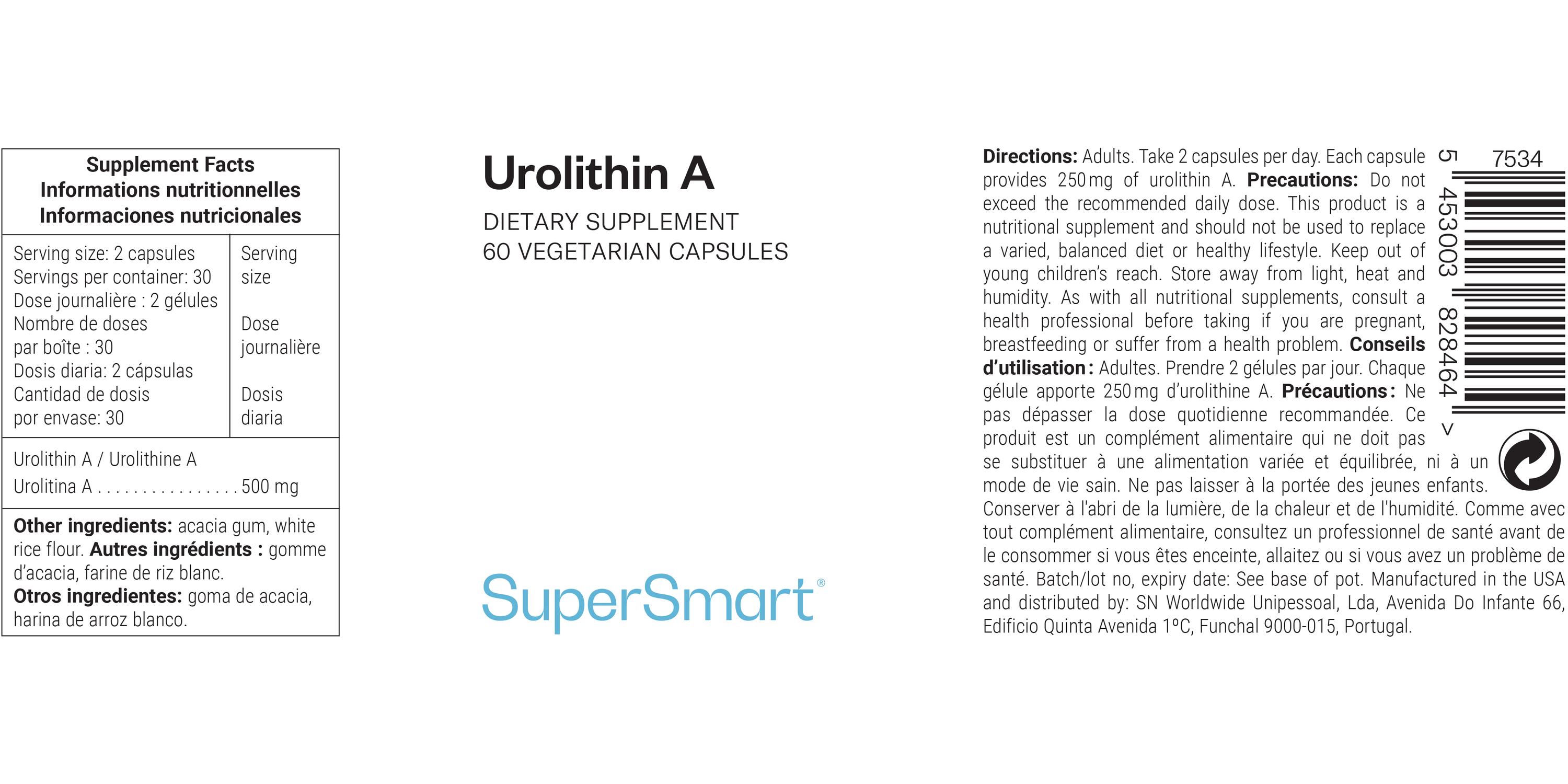 Urolithin A capsules