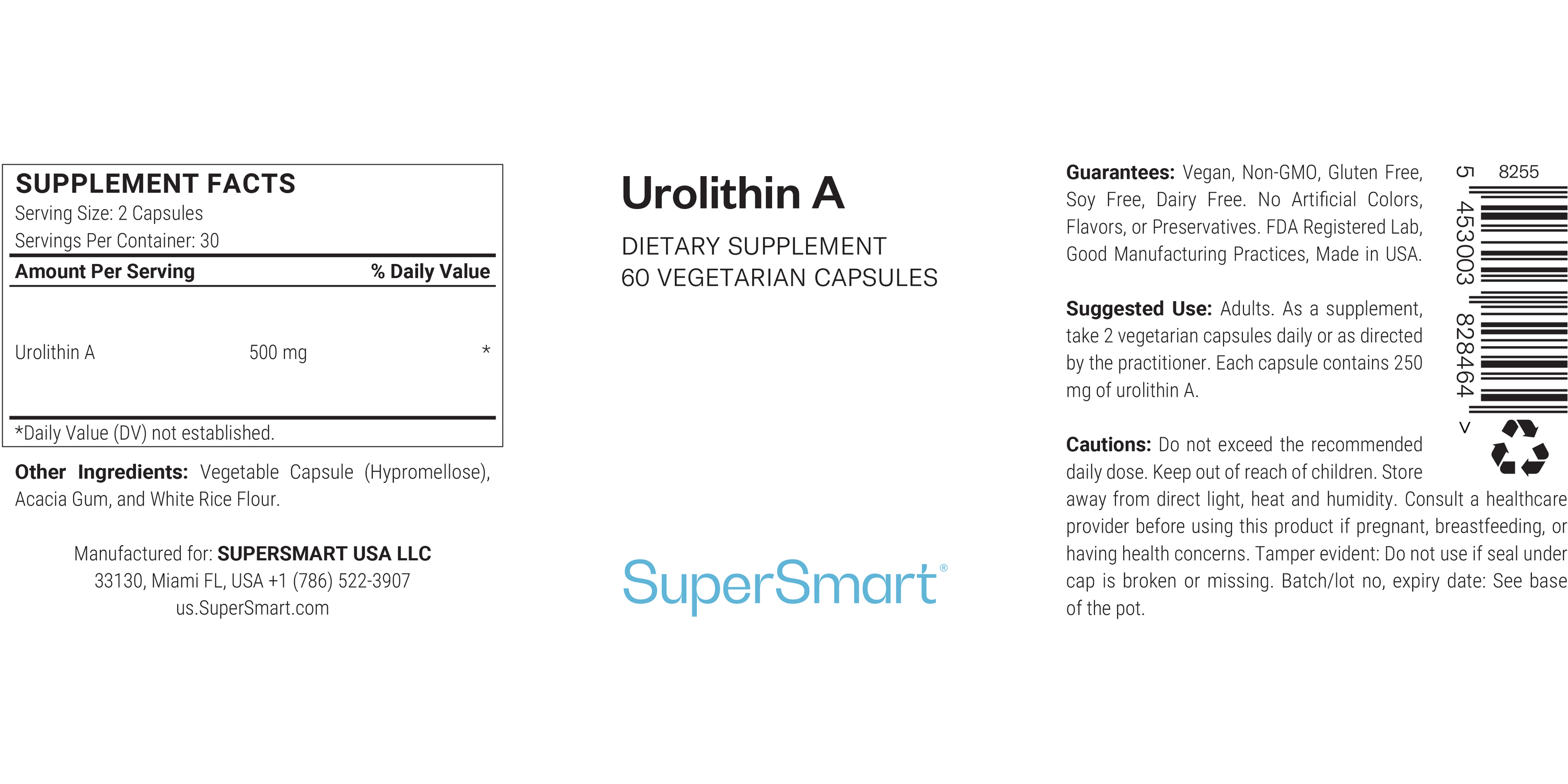 Cápsulas de urolitina A