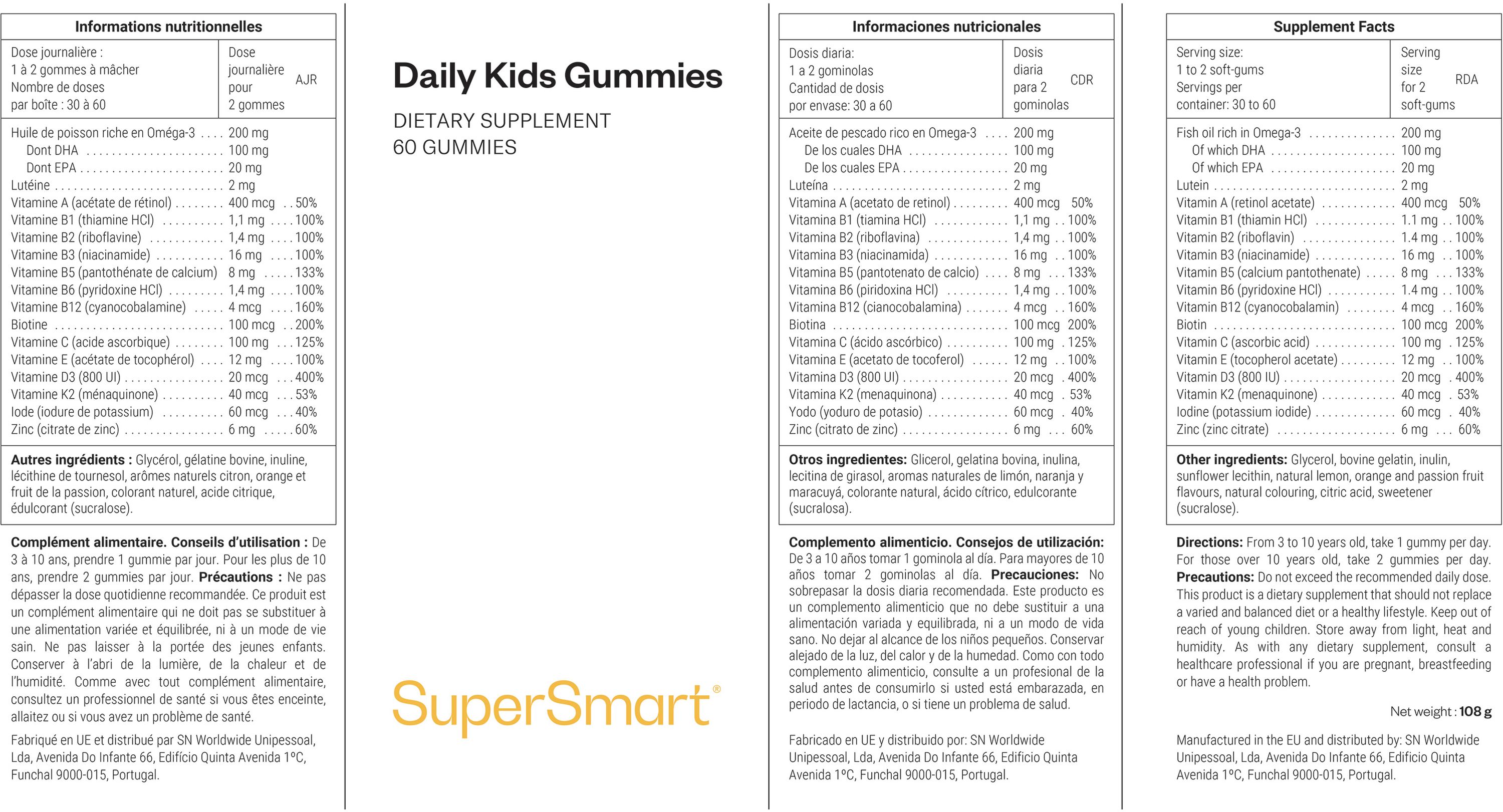Gummies for child wellness & immunity*