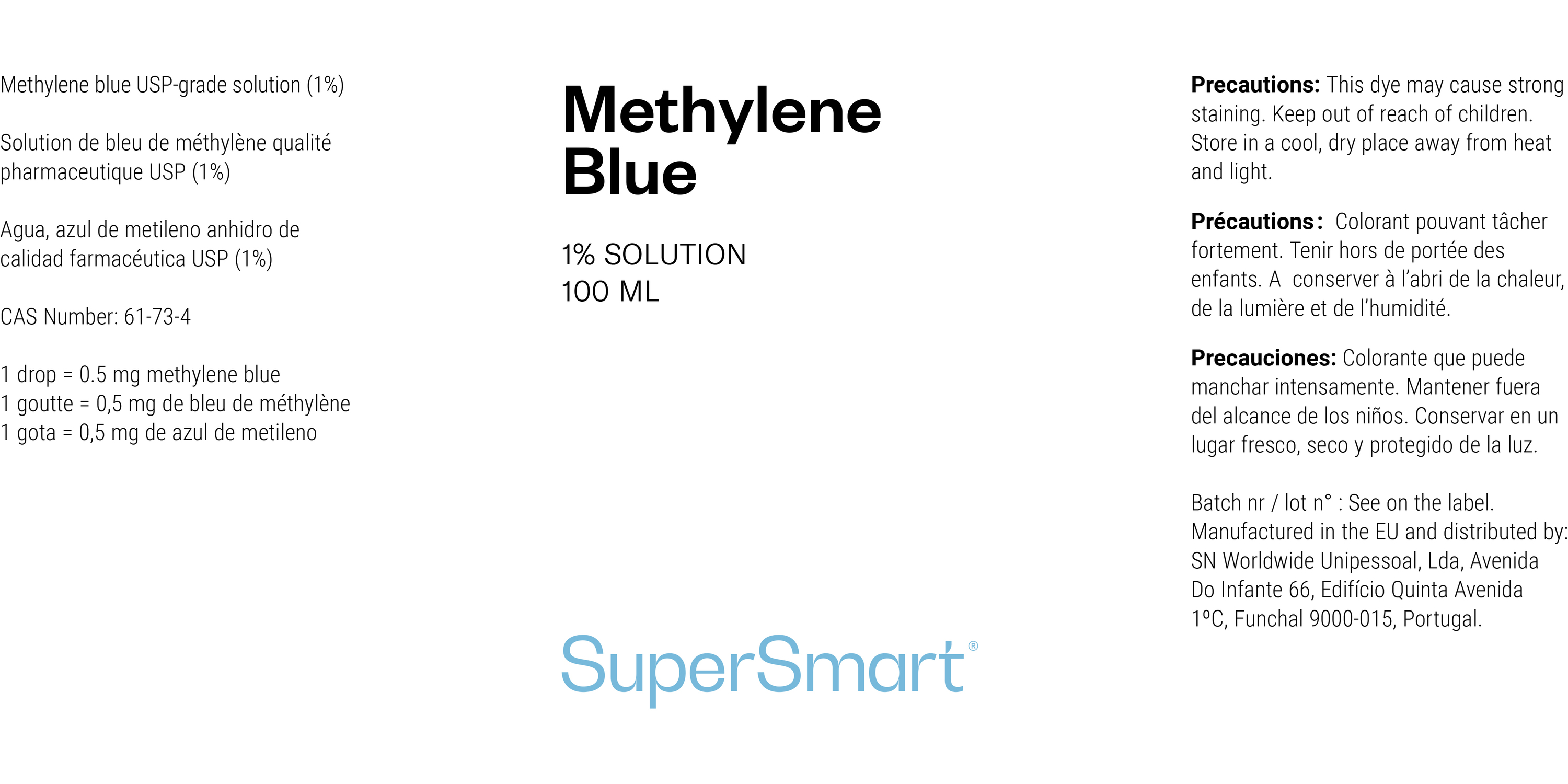 Methylene Blue pharmaceutical