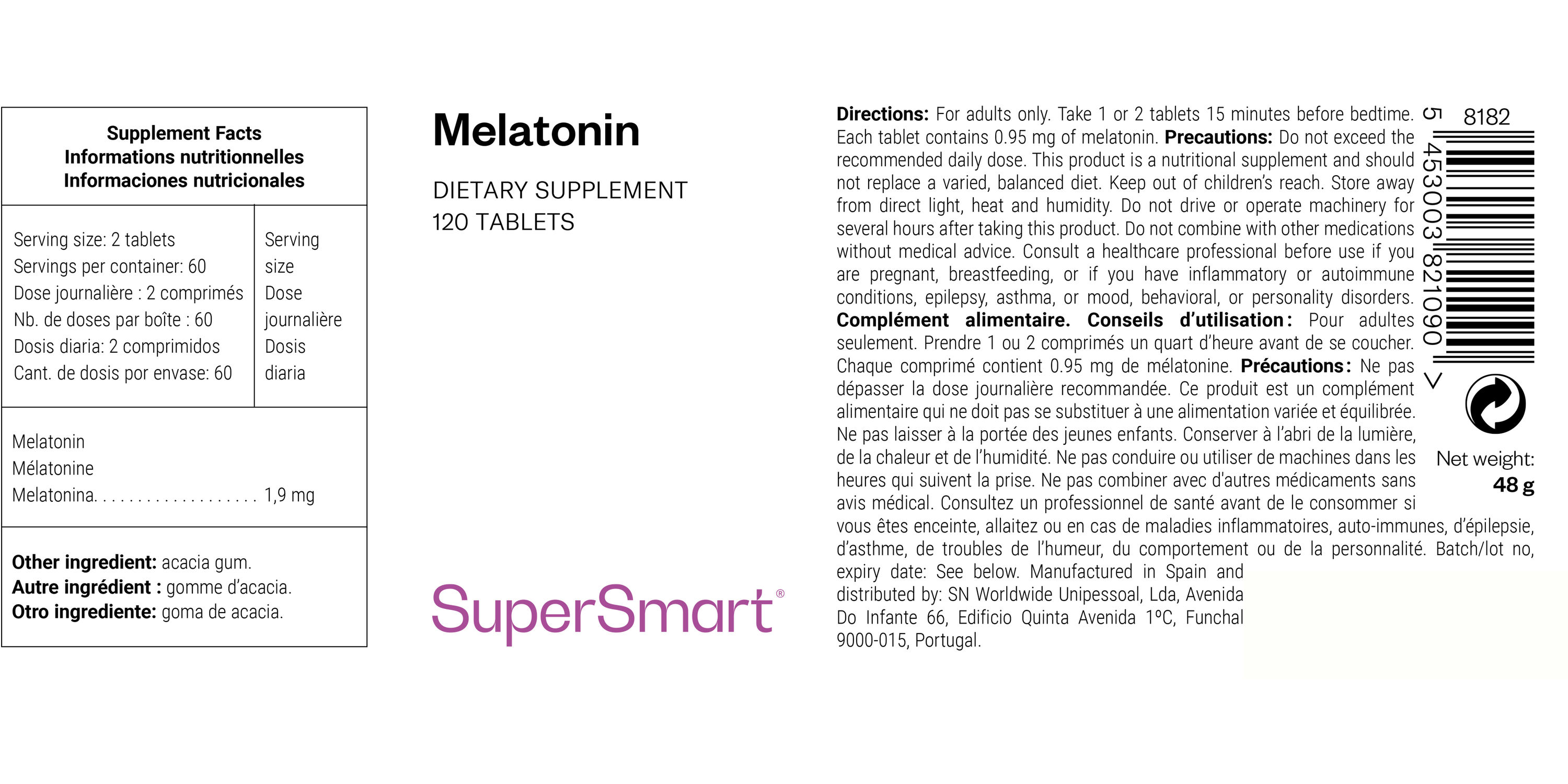 Melatonin 1 mg