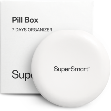 SuperSmart Pill Box Organizer