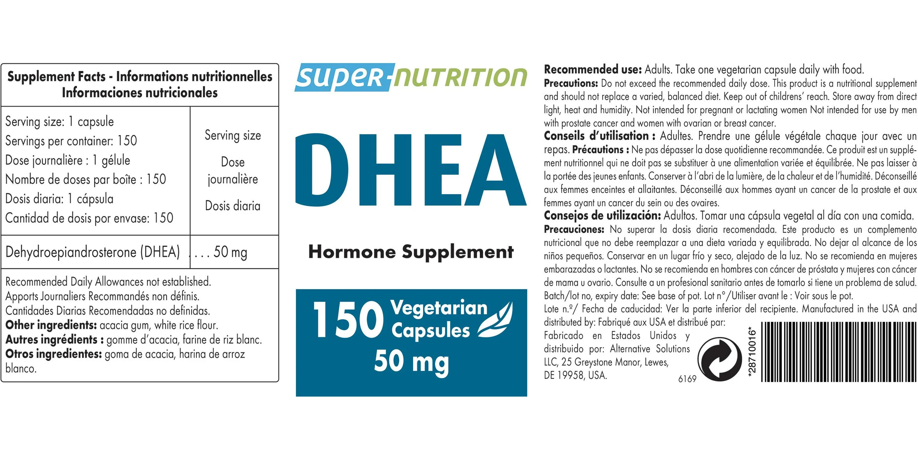 DHEA 50 mg 150