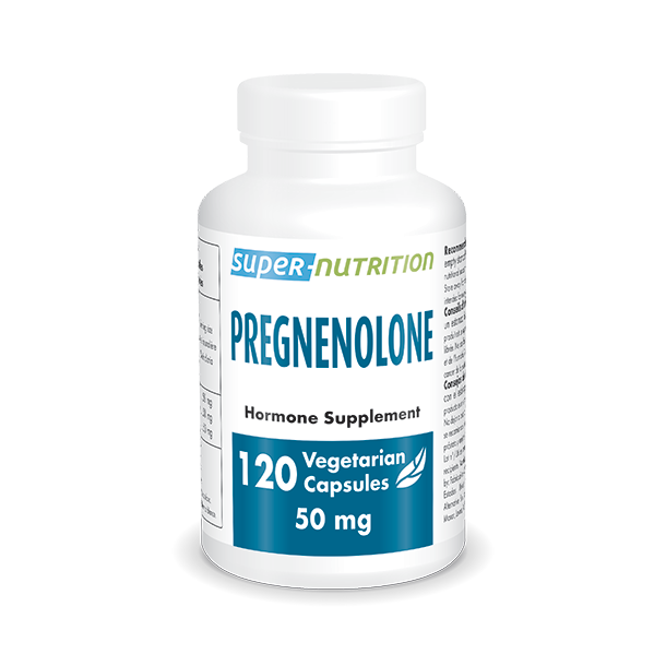 Pregnenolone 50 mg Suplemento - Aumente su Memoria y Concentración