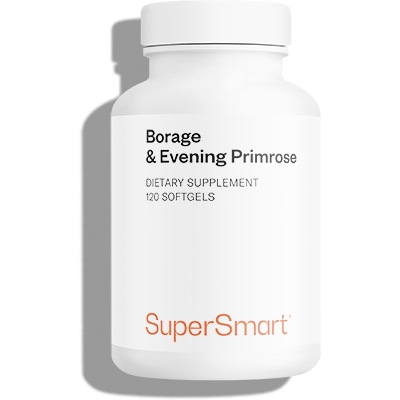 Borage and evening primrose oil dietary supplement