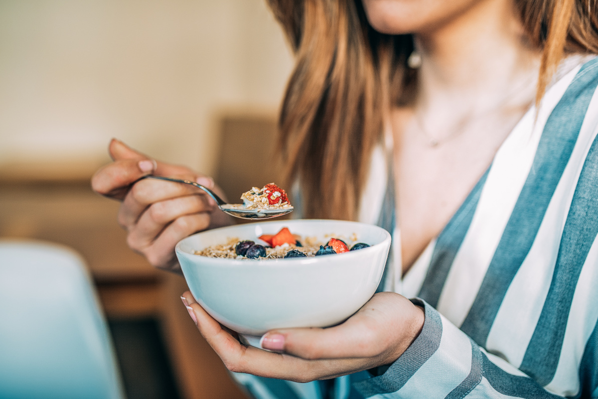 Healthy, anti-inflammatory breakfast