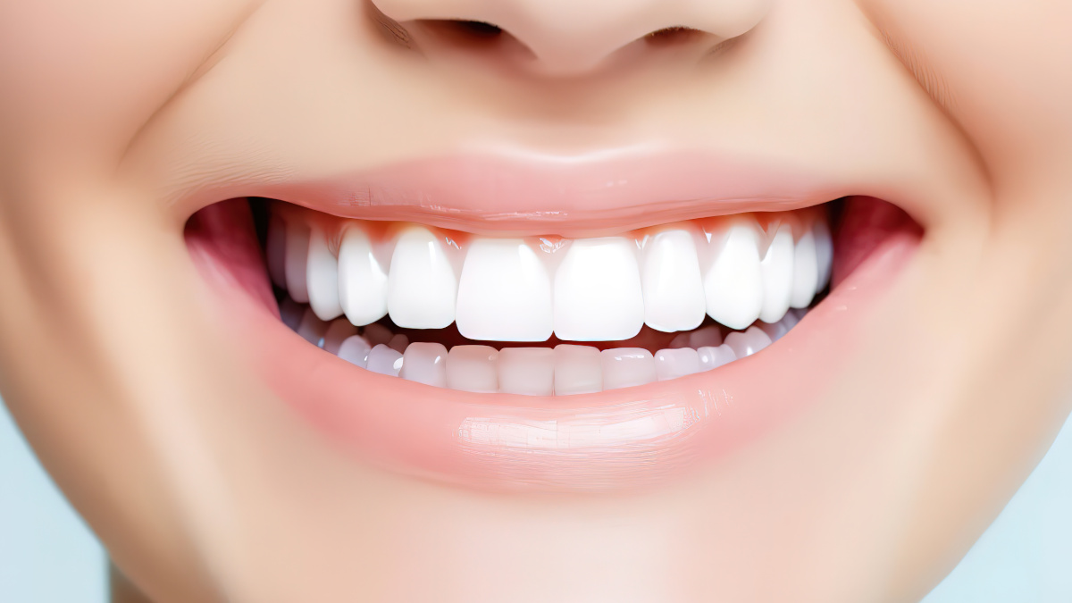 Healthy, vitamin-rich teeth
